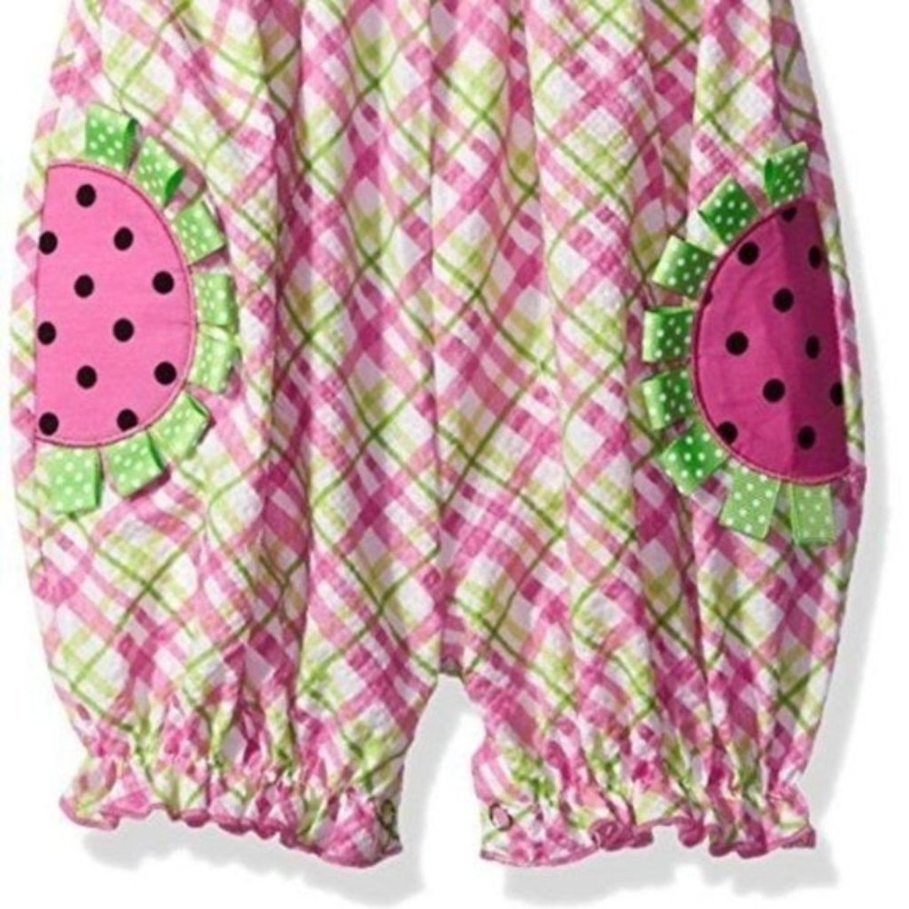 Bonnie Baby Romper Dress Summer Outfits Clothes Lot size 3-6 Mo NWT - Picture 9 of 10